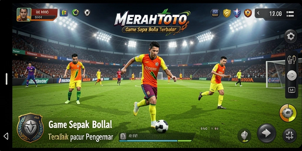 Tampilan gameplay MERAHTOTO yang penuh aksi dan seru.